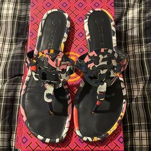 EUC Tory Burch Miller Sandal with Original Box